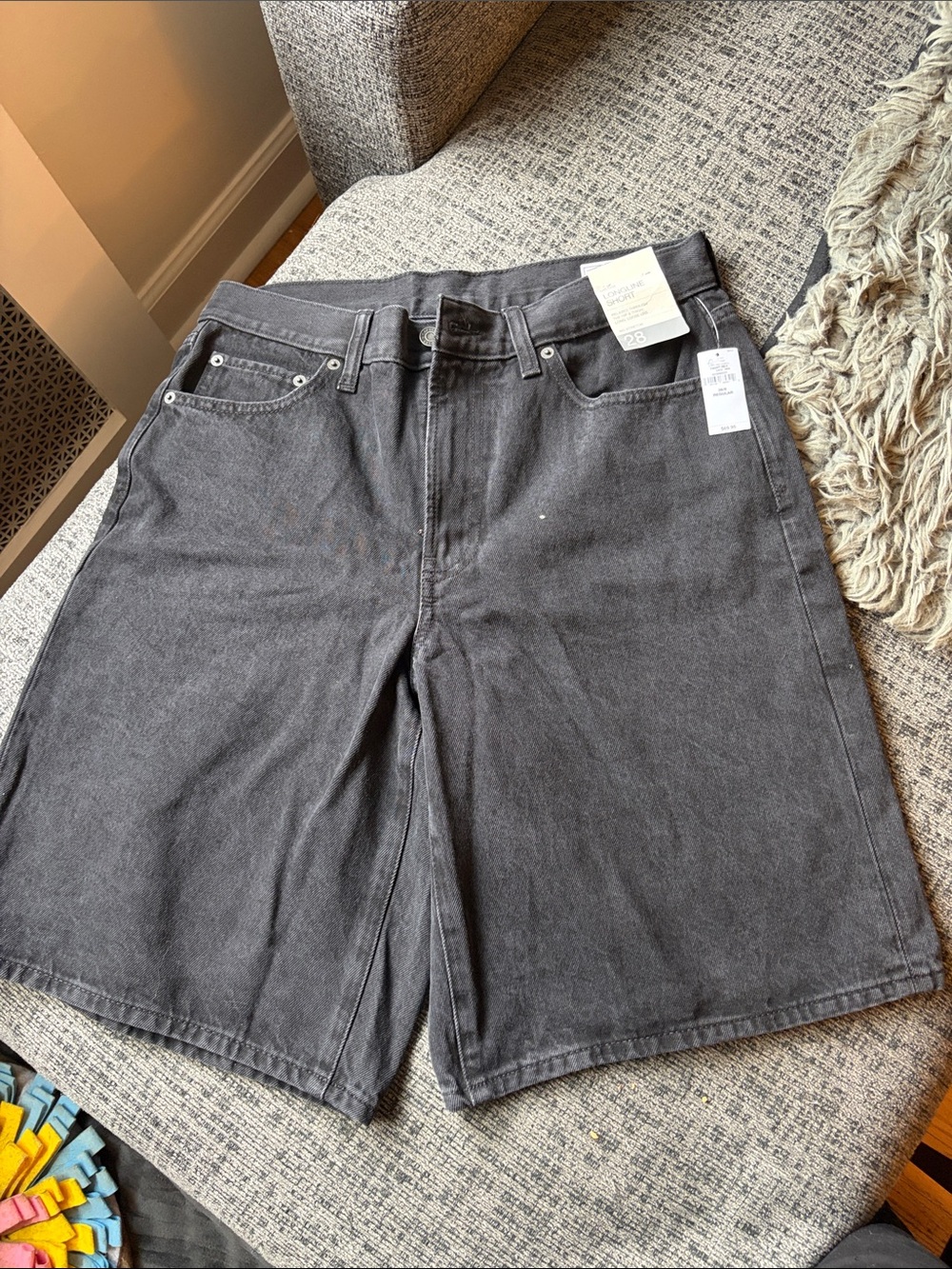 GAP Women's Black Denim Shorts